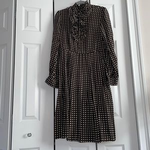Silk dress size L